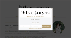 Desktop Screenshot of nitsajensen.com